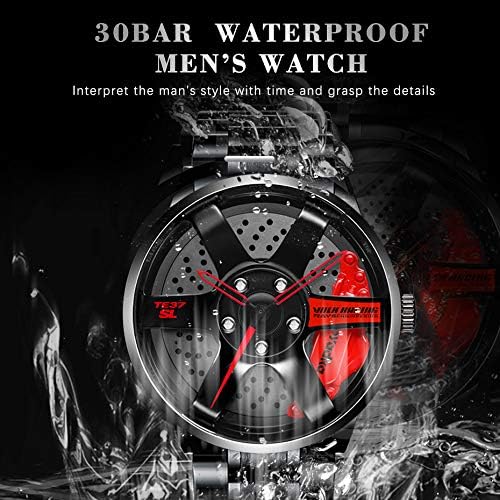 Men's Waterproof Car Rim Watch
