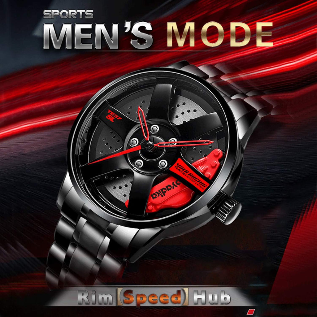 Men's Waterproof Car Rim Watch