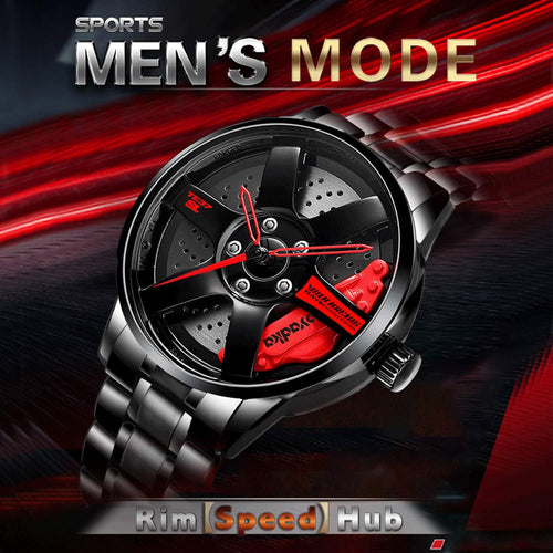 Men's Waterproof Car Rim Watch