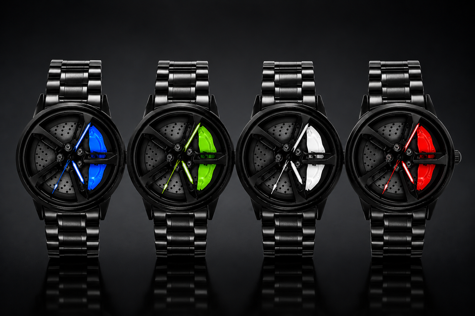 Rotating Rim Watch Turbo Rim Watch