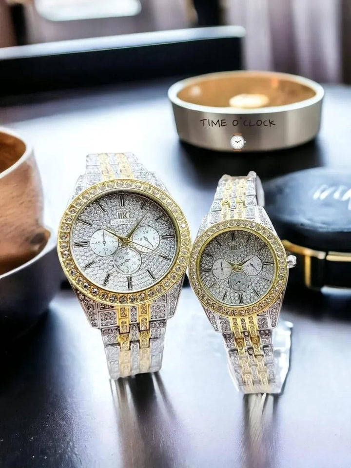 𝐀𝐧𝐚𝐥𝐨𝐠 𝐖𝐚𝐭𝐜𝐡 𝐟𝐨𝐫 𝐂𝐨𝐮𝐩𝐥𝐞𝐬 𝐆𝐨𝐥𝐝 𝐒𝐢𝐥𝐯𝐞𝐫 𝐒𝐭𝐚𝐢𝐧𝐥𝐞𝐬𝐬 𝐒𝐭𝐞𝐞𝐥 𝐒𝐭𝐫𝐚𝐩 𝐒𝐭𝐨𝐧𝐞 𝐒𝐭𝐮𝐝𝐝𝐞𝐝 𝐃𝐢𝐚𝐥 𝐐𝐮𝐚𝐫𝐭𝐳 𝐖𝐫𝐢𝐬𝐭 𝐖𝐚𝐭𝐜𝐡 𝐟𝐨𝐫 𝐂𝐨𝐮𝐩𝐥𝐞𝐬