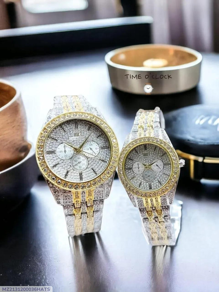 𝐀𝐧𝐚𝐥𝐨𝐠 𝐖𝐚𝐭𝐜𝐡 𝐟𝐨𝐫 𝐂𝐨𝐮𝐩𝐥𝐞𝐬 𝐆𝐨𝐥𝐝 𝐒𝐢𝐥𝐯𝐞𝐫 𝐒𝐭𝐚𝐢𝐧𝐥𝐞𝐬𝐬 𝐒𝐭𝐞𝐞𝐥 𝐒𝐭𝐫𝐚𝐩 𝐒𝐭𝐨𝐧𝐞 𝐒𝐭𝐮𝐝𝐝𝐞𝐝 𝐃𝐢𝐚𝐥 𝐐𝐮𝐚𝐫𝐭𝐳 𝐖𝐫𝐢𝐬𝐭 𝐖𝐚𝐭𝐜𝐡 𝐟𝐨𝐫 𝐂𝐨𝐮𝐩𝐥𝐞𝐬